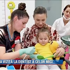 Reportaj Kanal D @ Swiss Ecodent Klinik: Prima vizită la medicul la dentist – când, cum, unde?
